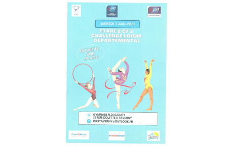 Etape 2 CF2 et Challenge loisir départemental